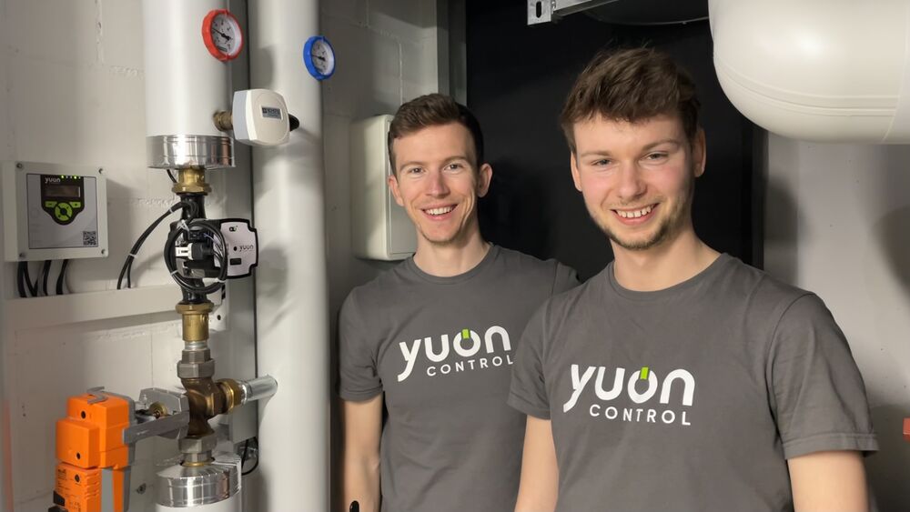 Josef Timoteo Jenni und Lorin Mühlebach, die Gründer der Yuon Control AG